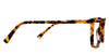 Lewis eyeglasses in the delaney variant have a slimmer temple arm with regular size temple tips.