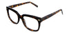 Mun Eyeglasses in the sacalia variant - have a high built-in nose pad.