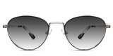 Murphy black tinted Gradient glasses in chinchilla variant