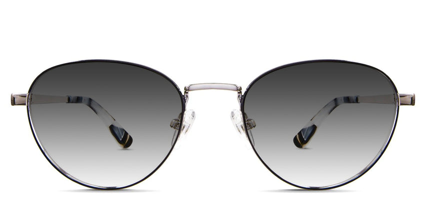 Murphy black tinted Gradient glasses in chinchilla variant