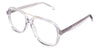 Myla Eyeglasses in the verbena variant - is a transparent frame in lilac color.