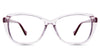 Nanu Eyeglasses in baccara variant - it's a transparent frame in pink color. best seller New Releases Latest
