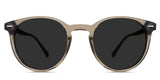 Nasio Gray Polarized in bactrian variant - it's a full-rimmed frame with a metal style in the endpiece.