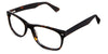 Niel Eyeglasses in the sacalia variant - have a narrow width nosebridge of 18mm.