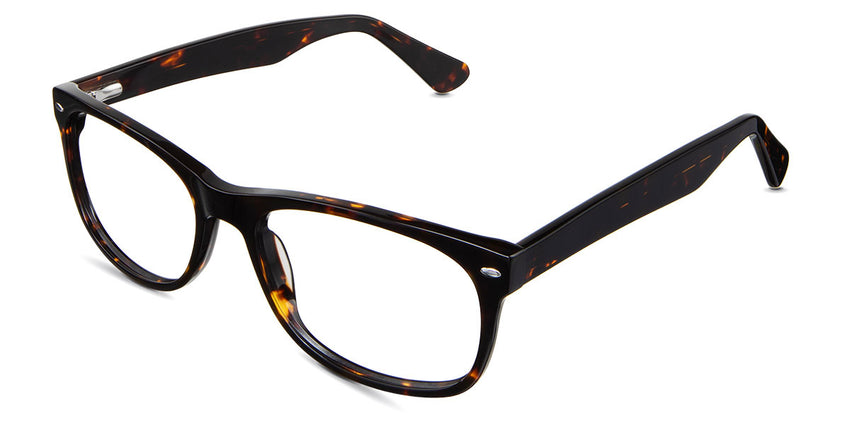 Niel Eyeglasses in the sacalia variant - have a narrow width nosebridge of 18mm.
