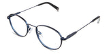 Noa eyeglasses in the admiral variant - have a wide nose bridge and adjustable silicon nose pads.