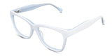 Nyla Eyeglasses in daisy variant - it's a white acetete frame with 52mm width 
