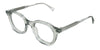 Osiri eyeglasses in the deluge variant - it's an acetate frame with a built-in nose bridge.