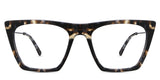 Osta eyeglasses in panthera variant - is a rectangular frame with a high nose bridge. Cat-Eye best seller