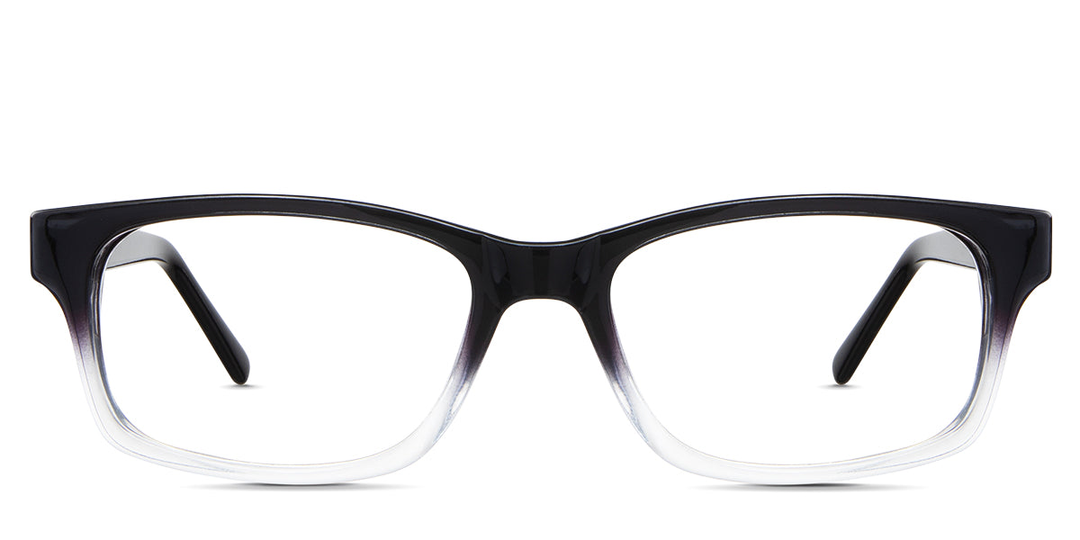 Paul eyeglasses in the pelecinid variant - it's an acetate frame in gradient black color.