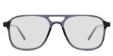 Ralph black Standard Solid in the wenge variant - is a lightweight aviator-shaped frame with a U-shaped nose bridge.