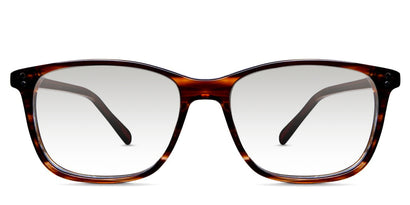 Risman black tinted Gradient prescription sunglasses in nuthatch variant - frame size 53-16-145