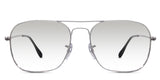Rit black tinted Gradient glasses in stone variant it's wired metal frame