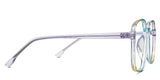 Roryfly eyeglasses in the multi variant - have long temple arms.