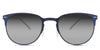 Rylee black Gradient in the Blutang variant - are oval frames with a wide nose bridge.