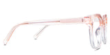 Sailor eyeglasses in the tulip variant - have a visible silver wire core in the arm.