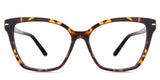 Savanna eyeglasses in the coenia variant - it's an acetate frame in tortoise color.