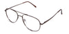 Shiloh eyeglasses in the bole variant - have transparent silicone nose pads.
