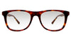 Shimer black tinted Gradient sunglasses in avant garde variant - it's rectangle frame in medium size