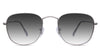 Sique black tinted Gradient glasses in stone variant with adjustable nose pads