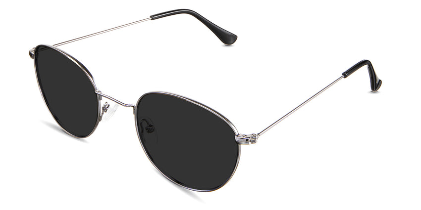 Sol-Silver-Sunglasses-Solid-Black