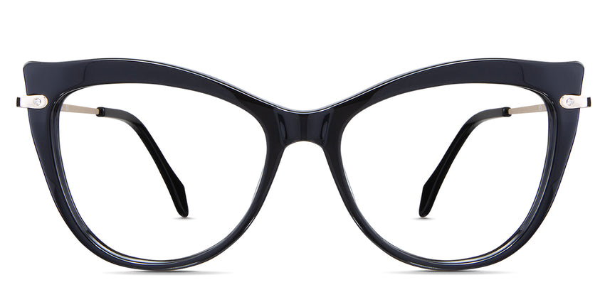 Susan eyeglasses in the lasius variant - it's an acetate frame in black color