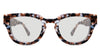 Taro black tinted Standard Solid sunglasses in sila variant in tortoise style