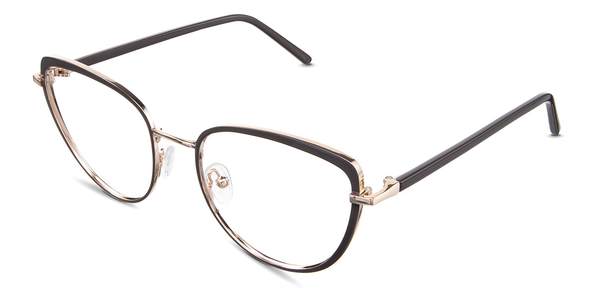Trinity eyeglasses in the elk variant - have a narrow-width nose bridge.
