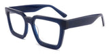 Umer eyeglasses in navy variant - it has19mm bridge width