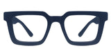 Umer eyeglasses in navy variant - its  a full-rimmed frame in navy blue color 