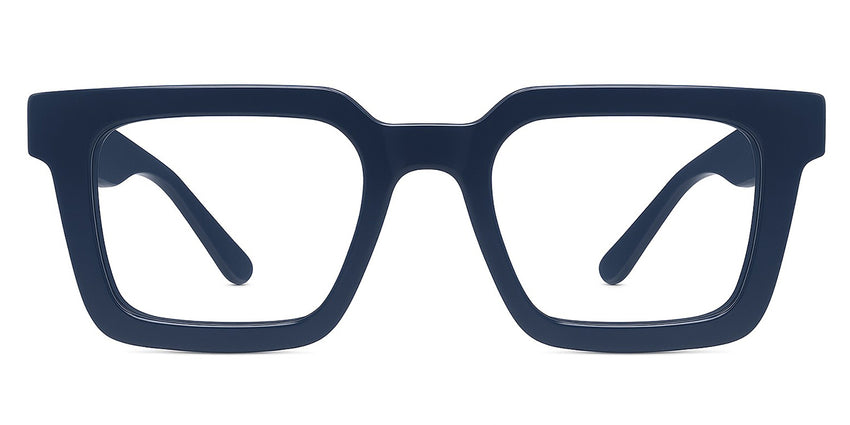 Umer eyeglasses in navy variant - its a squre acetate frame 