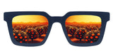 Navy-Orange-Mirror