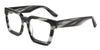 Umer eyeglasses in obsidian variant - it has large viewing area