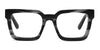 Umer eyeglasses in obsidian variant - it has clear color built in nose pads