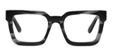 Umer eyeglasses in obsidian variant - it has clear color built in nose pads
