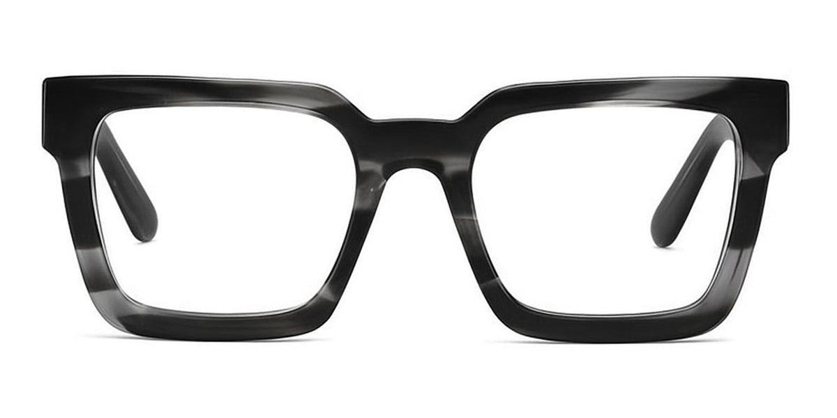 Umer eyeglasses in obsidian variant - it has clear color built in nose pads