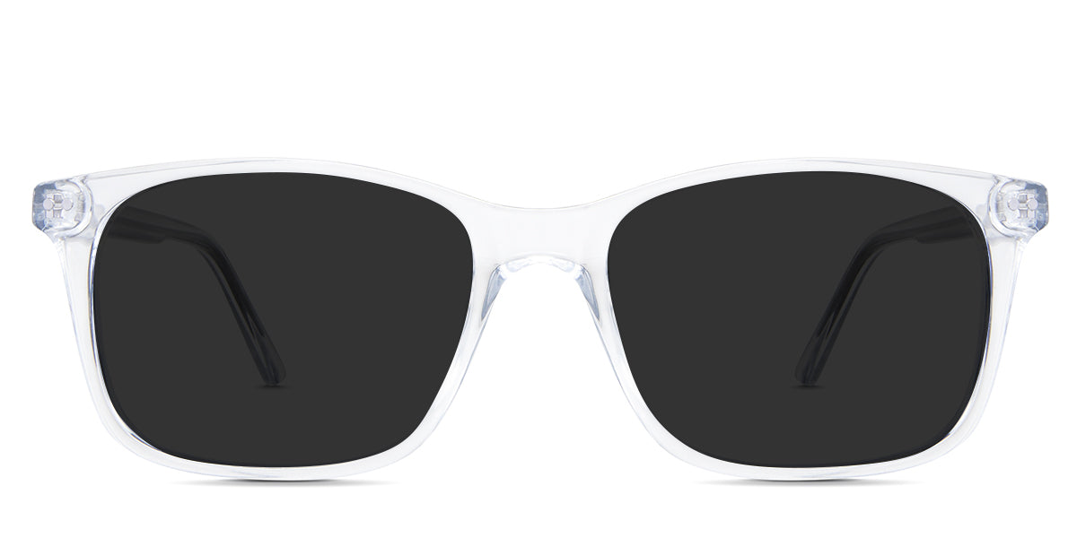 Uriel Gray Polarized in the T.Navy variant - are square frames with a U-shaped nose bridge and 145mm temple arm length.