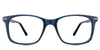 Uriel eyeglasses in the dr.navy variant - it's an acetate frame in a dark navy color.