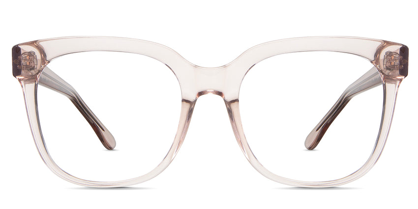 Valeria eyeglasses in the petra variant - it's a full-rimmed frame in color pink.