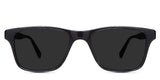 Veli Gray Polarized in jet-setter variant - rectangular viewing area with medium thick border