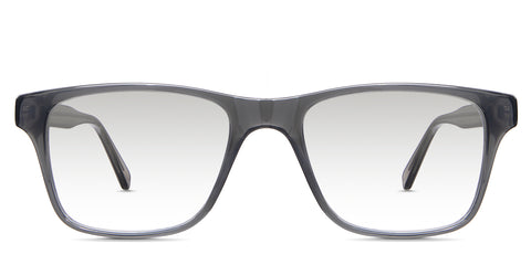 Veli black tinted Gradient glasses in graphite variant - it's clear made with acetate material