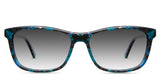 Walcott black tinted Gradient sunglasses in rivulet variant - easy to fix on the nose with inbuilt nose pads