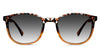 Watson black tinted two toned tinted Gradient glasses in palatial sky variant