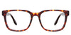 Wells eyeglasses in the delaney variant - it's an acetate frame in tortoise color.