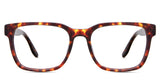Wells eyeglasses in the delaney variant - it's an acetate frame in tortoise color.