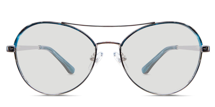Wilson black tinted Standard Solid prescription sunglasses in netsuke variant in round frame