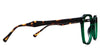 Wren eyeglasses in kaitoke variant - it has a 145mm temple arm in tortoise color 