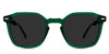 Wren Gray Polarized in kaitoke variant - is a square geometric frame with 22mm nose bridge and 145mm temple arm