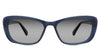 Wynter black Gradient in the Eryngo variant - is an acetate frame with a U-shaped nose bridge and a broad temple.