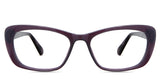 Wynter eyeglasses in the plum variant - it's a full-rimmed frame in color violet.